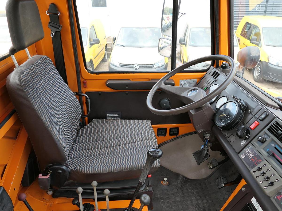 Gebraucht Unimog U1450 Palfinger PK 105B AHK STANDHEIZUNG