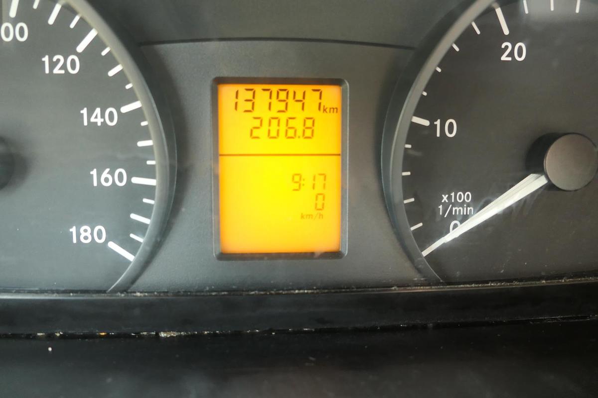 Gebraucht Mercedes-Benz SPRINTER 310 CDI MAXI EURO-5 KOFFER REGALE KAMERA DURCHGANG