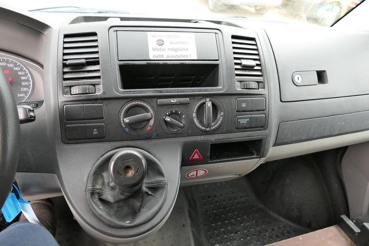 Gebraucht Volkswagen T5 Transporter 2.0 TDI PARKTRONIK EURO-5 2xSCHIEBETÜR CoC