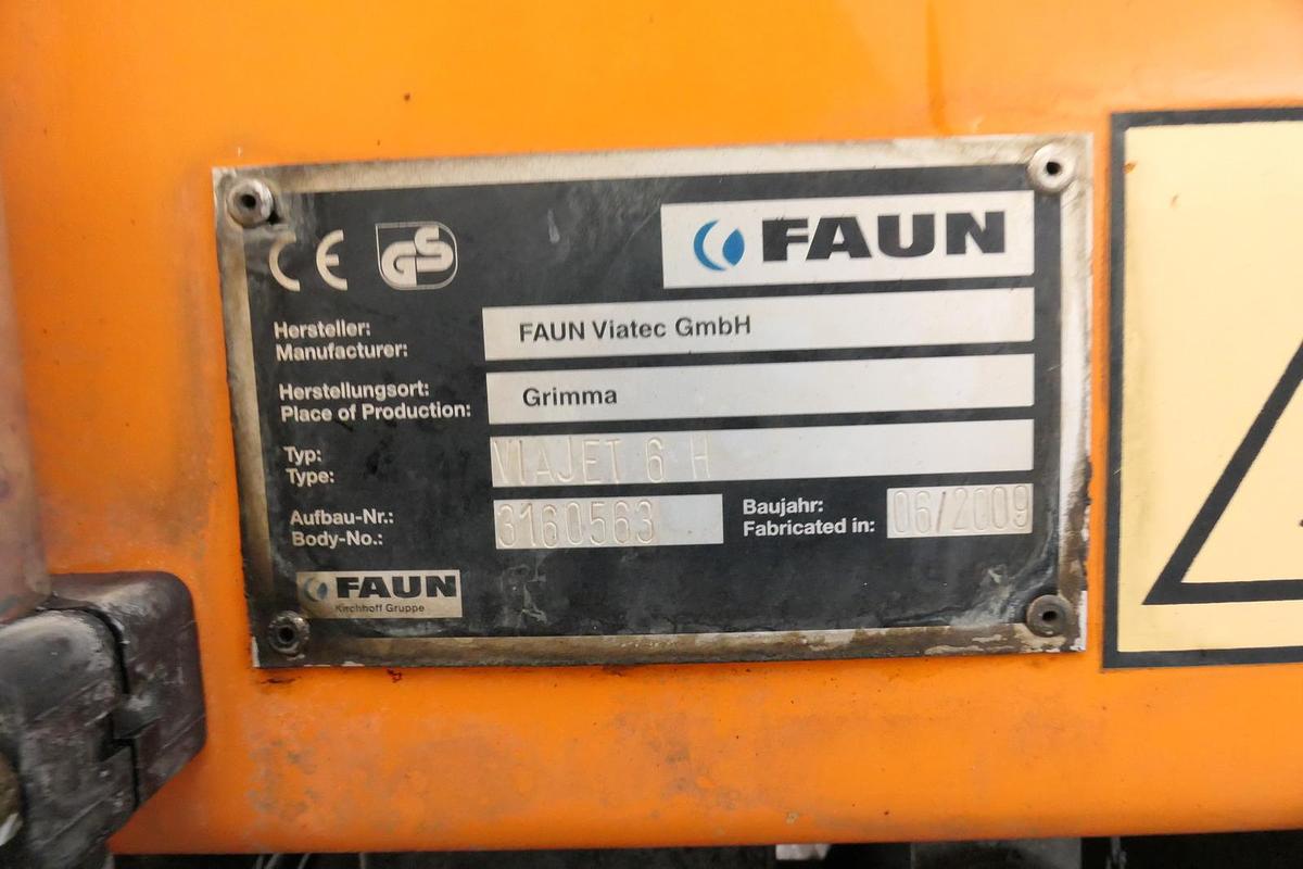 Gebraucht Mercedes-Benz 1829 Axor-R KLIMA FAUN Zweiwege-Schienenreiniger Standheizung - VIAJET 6H