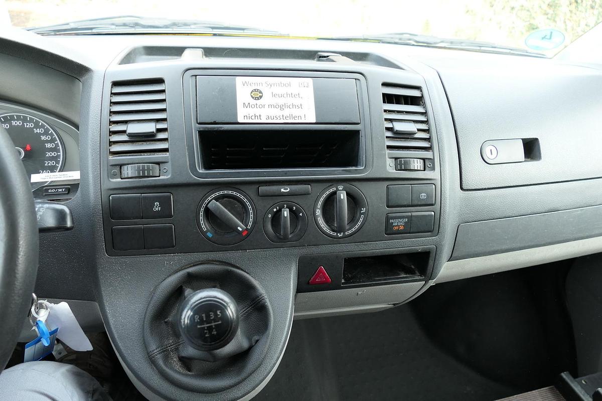 Gebraucht Volkswagen T5 Transporter 2.0 TDI PARKTRONIK EURO-5 2xSCHIEBETÜR CoC