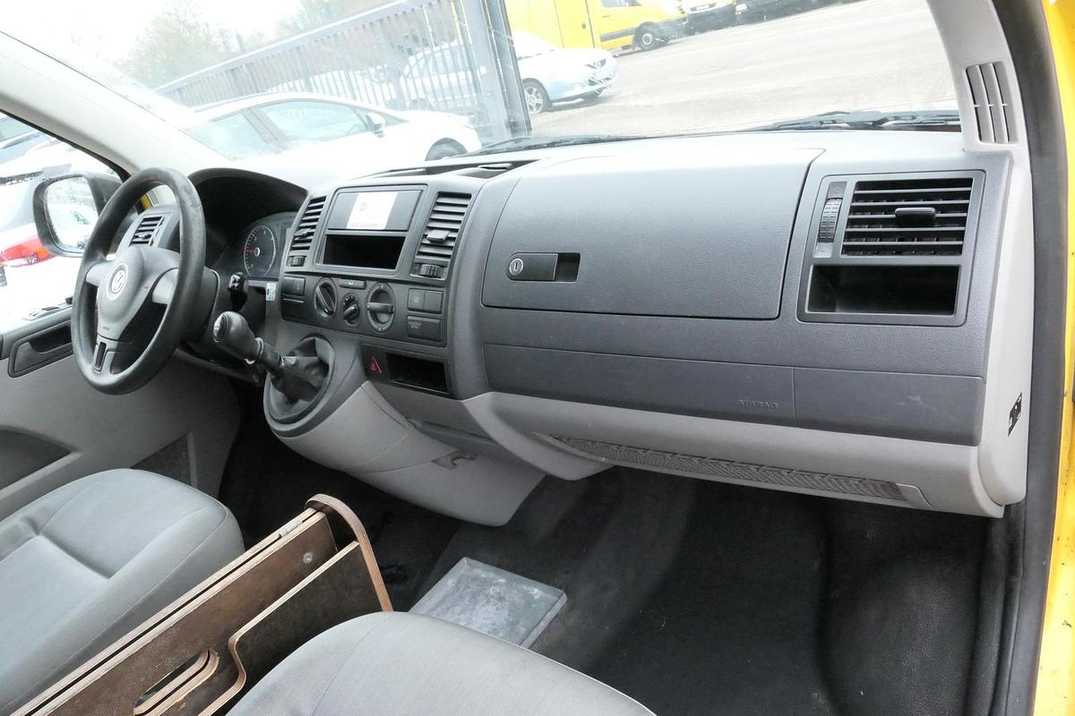 Gebraucht Volkswagen T5 Transporter 2.0 TDI 2-Sitzer EURO-5 CoC 2xSCHIEBETÜR PARKTRONIK