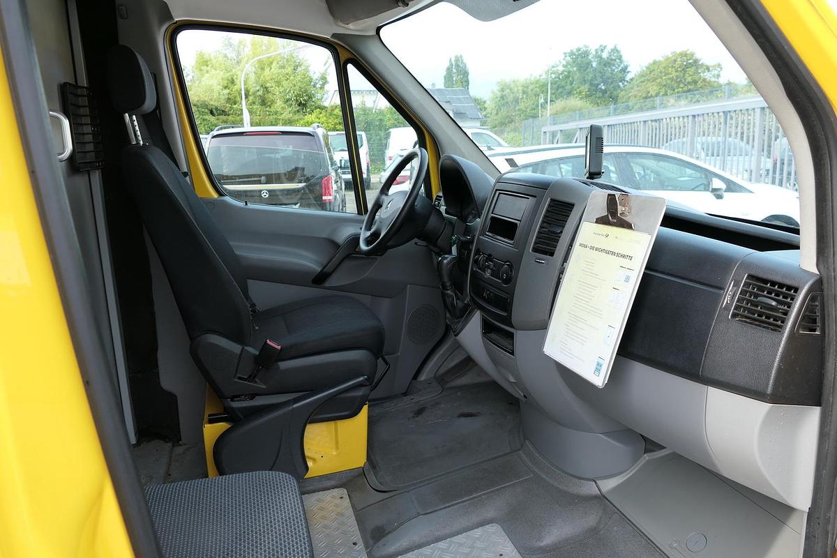 Gebraucht Mercedes-Benz SPRINTER 310 CDI MAXI EURO-5 KOFFER REGALE KAMERA DURCHGANG