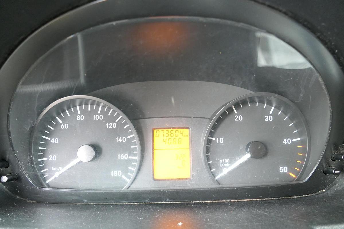 Gebraucht Mercedes-Benz SPRINTER 310 CDI MAXI EURO-5 KOFFER REGALE KAMERA DURCHGANG