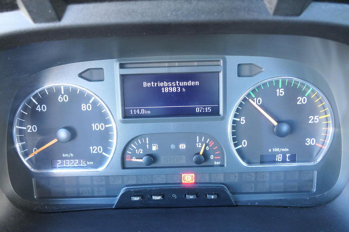 Gebraucht Mercedes-Benz KAMAG WBH 25 Wiesel Terberg Umsetzfahrz. Sattelkupplung KLIMA WEBASTO