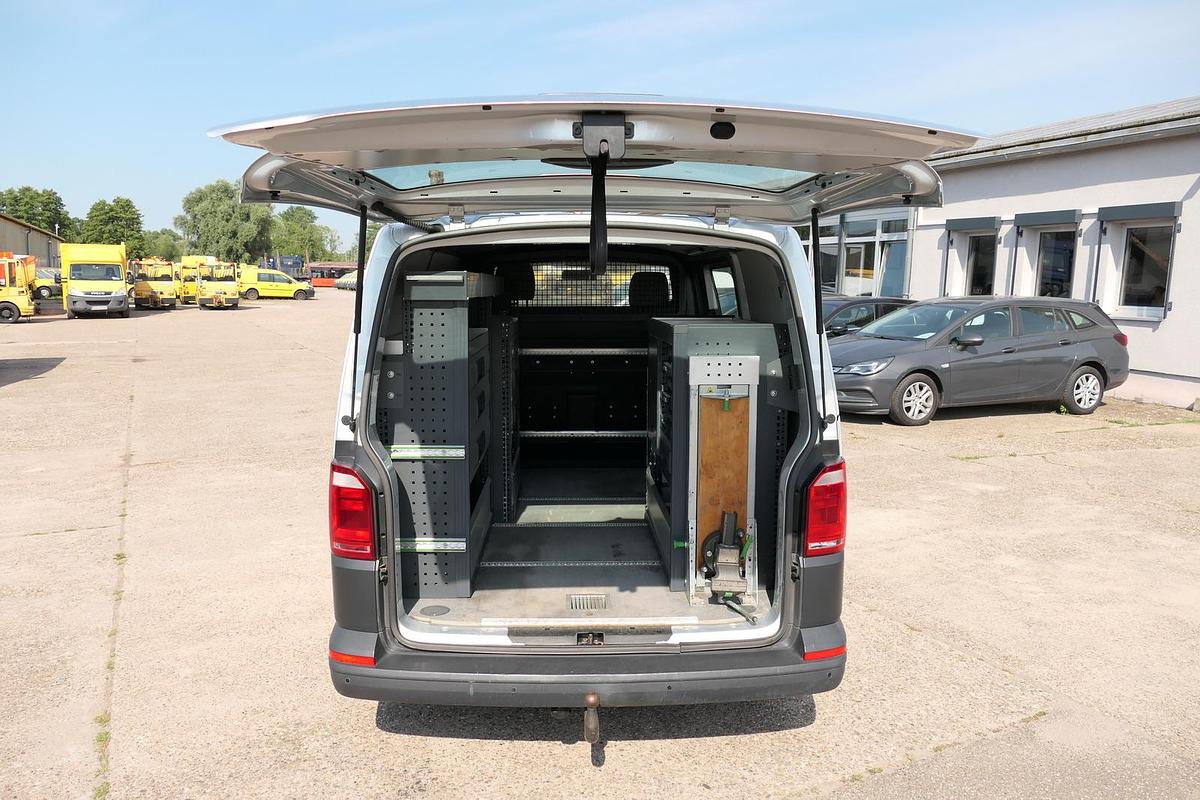 Gebraucht Volkswagen T6 Transporter 2.0 TDI KLIMA AHK WERKSTATTEINBAUTEN COC