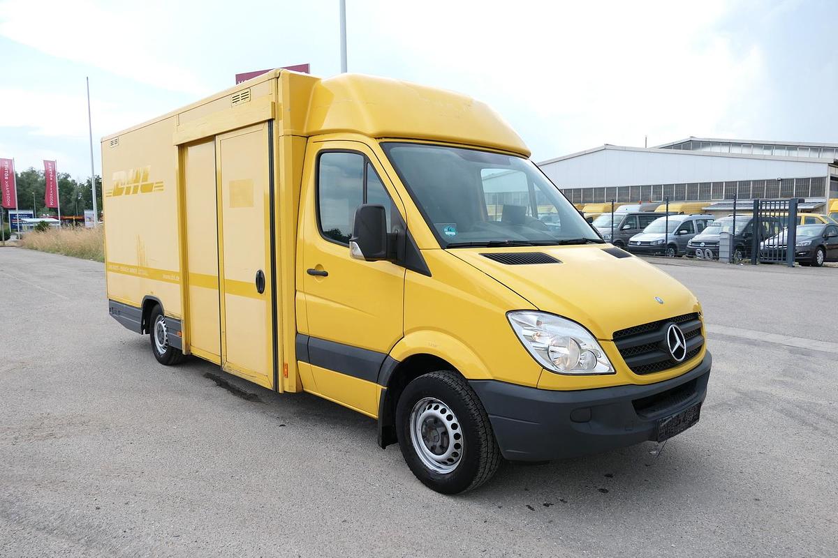 Gebraucht Mercedes-Benz SPRINTER 310 CDI MAXI EURO-5 KOFFER REGALE KAMERA DURCHGANG