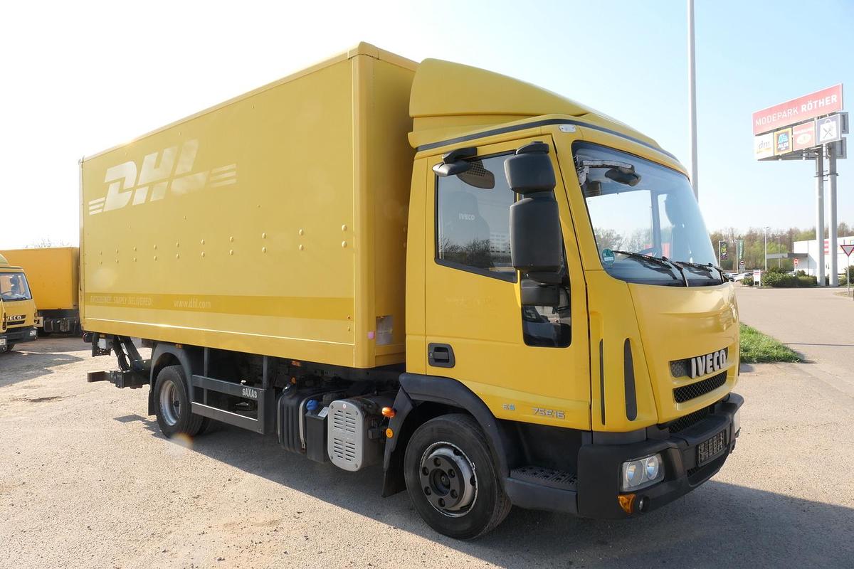 Gebraucht Iveco EuroCargo ML 75 E 16 P LBW LUFT EURO-5