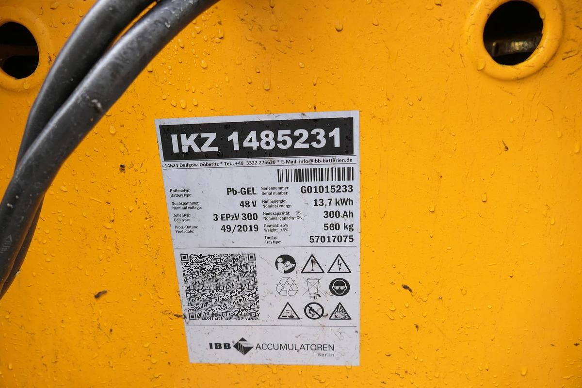 Gebraucht Linde P 60 Z Schlepper Batterie 49/2019 3-Rad