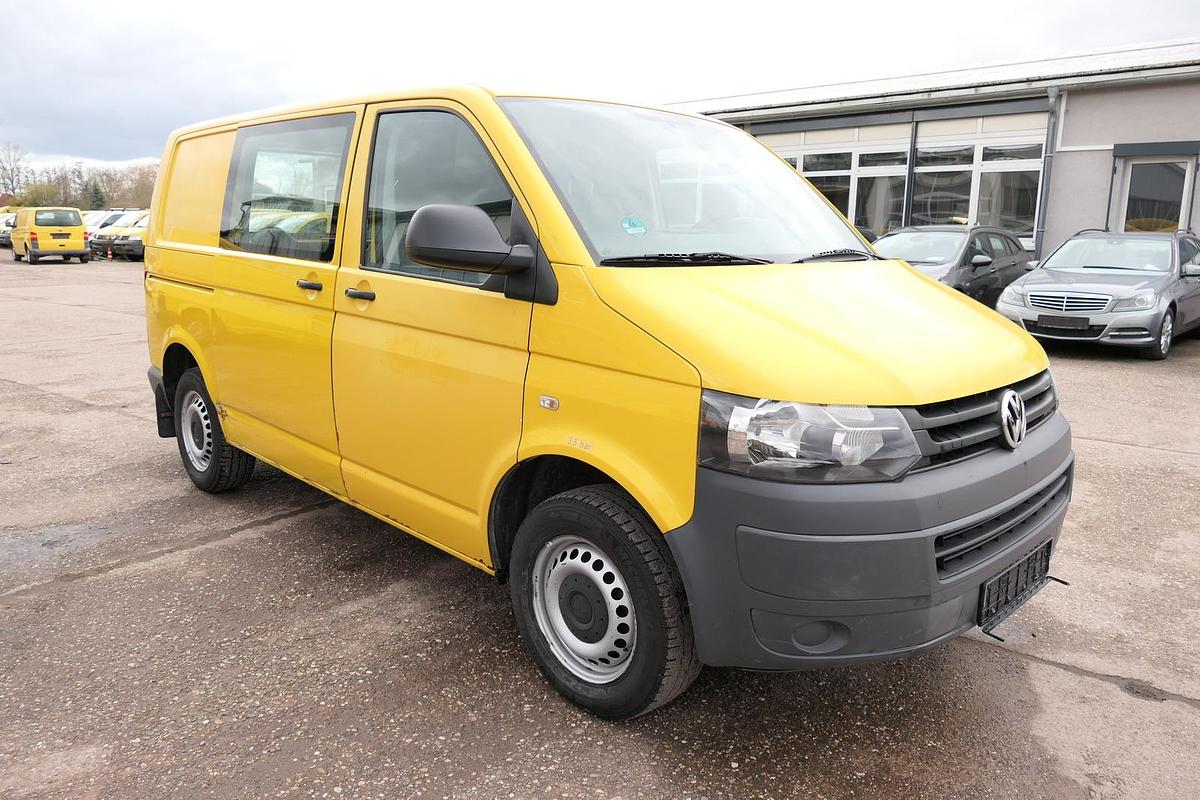 Gebraucht Volkswagen T5 Transporter 2.0 TDI 2-SITZER EURO-5 2xSCHIEBETÜR PARKTRONIK CoC