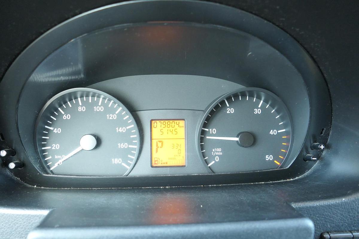 Gebraucht Mercedes-Benz SPRINTER 310 CDI MAXI EURO-5 KOFFER REGALE KAMERA DURCHGANG