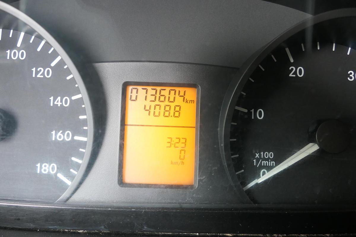 Gebraucht Mercedes-Benz SPRINTER 310 CDI MAXI EURO-5 KOFFER REGALE KAMERA DURCHGANG