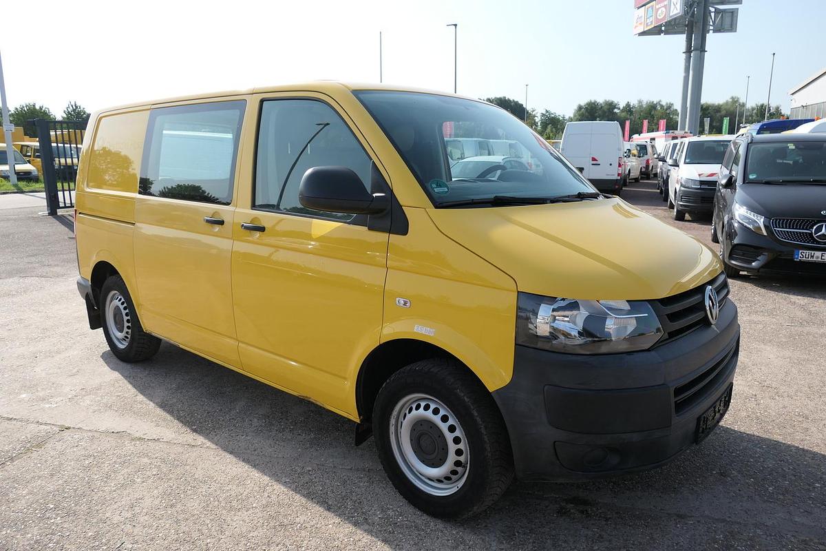Gebraucht Volkswagen T5 Transporter 2.0 TDI 2-Sitzer CoC 2xSCHIEBETÜR PARKTRONIK