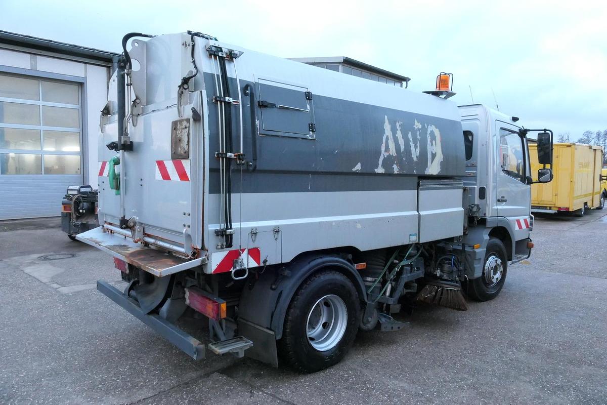 Gebraucht Mercedes-Benz Atego 1018 Rechtslenker Schmidt SK 500 R Rückfahrkamera