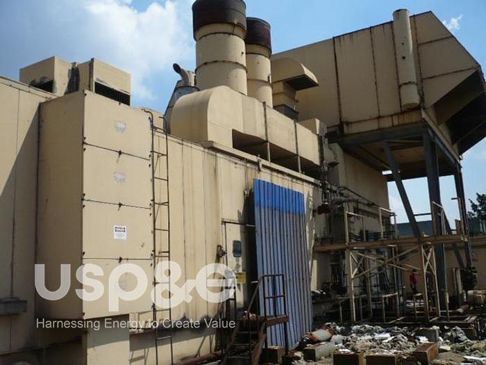 Used 66.9 MW 1992 Used GE LM5000-STIG Natural Gas Turbine Combine Cycle Plant