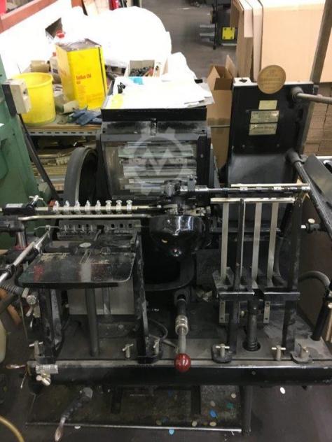 Used Heidelberg OHT TS punching platen 1961