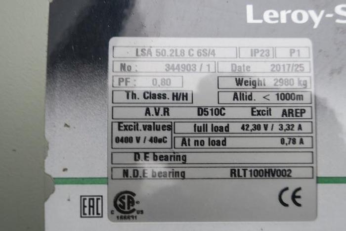 Used 2017 Perkins 4012-46TAG12 - 1537 KVA