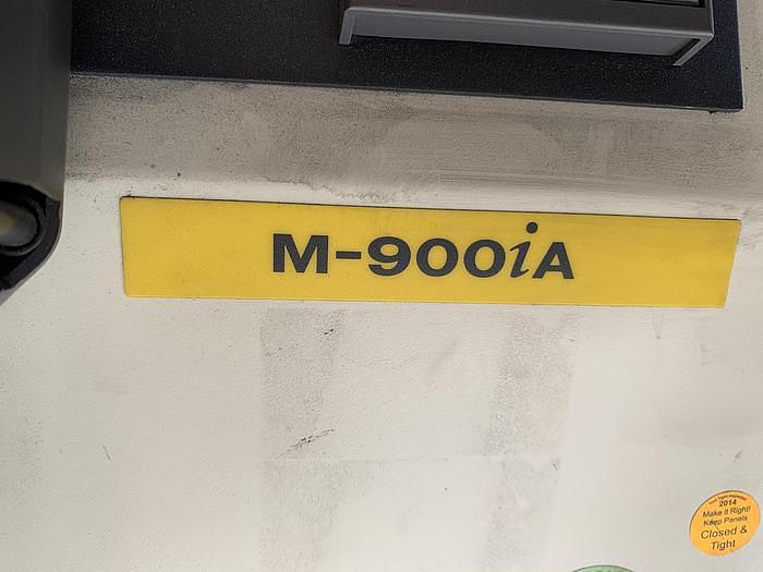 Used SEVERAL FANUC  M900iA/400L 6 AXIS CNC ROBOT WITH R30iA CONTROLLER 400KG X 3625mm HIGH REACH