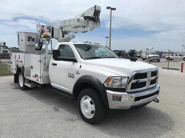 Used Altec AT40-M 45ft Articulating Telescopic Bucket Boom on 2014 Ram W5500 4x4 - C65240
