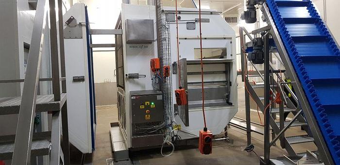 Used OCTOFROST 2/1 IQF Tunnel Freezer - REDUCED PRICE TO SELL