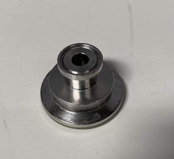 Used Stainless Steel Reducer From 1" to 2" Sanitary Fitting
