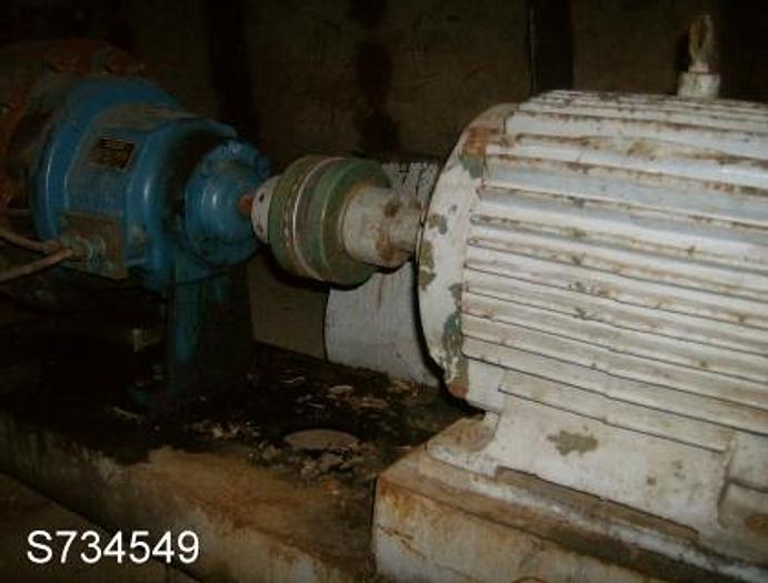 Used Pump, Centrif., 20 HP, C/st, 2 x 3, Dean Bros, 300 GPM #S734549