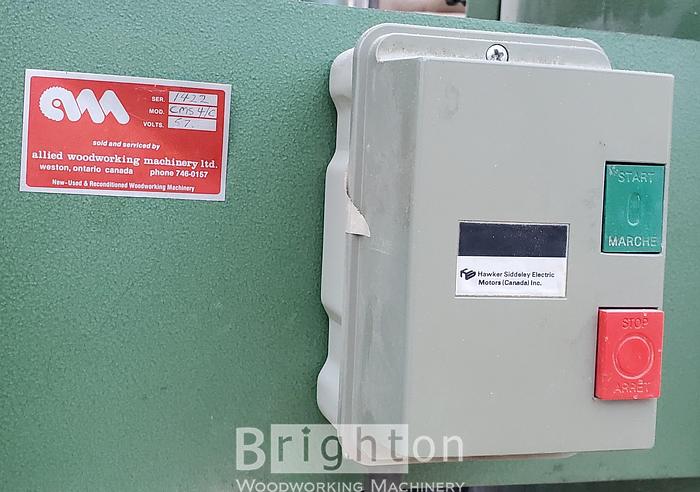 Used Allied machines CMS 4/C 10hp used dust collector #BM2254