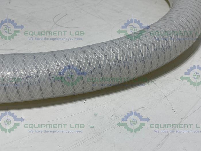 Used Sani-Tech  STHT-WR-1500 60" Silicone Hose w/ 1 1/2" Sanitary Fitting