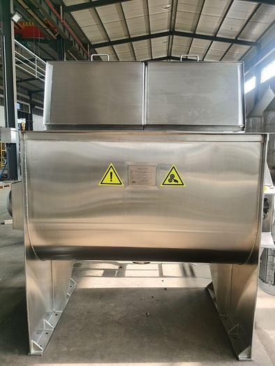 NEW 60 CU. FT. DOUBLE RIBBON BLENDER - S/S - 12 HP