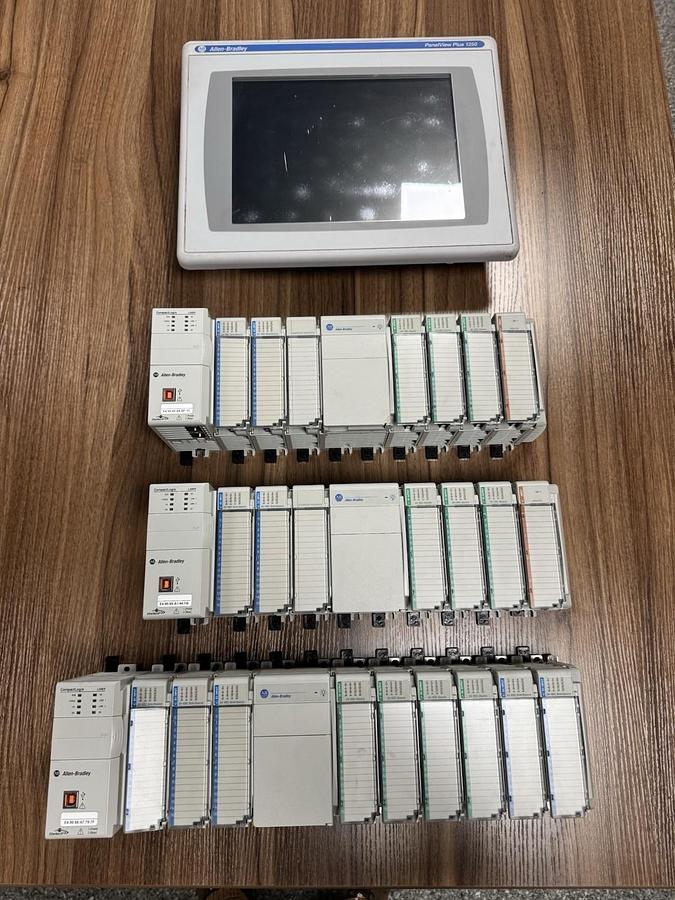 Used Allen Bradley L33ER L30ER 1769-IQ16 1769-OB16 1769-IF4 1769-ECR 2711P-RDT12C