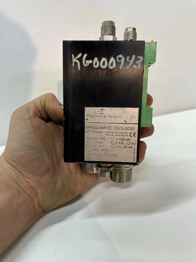 Used Samsomatic 3923-0070