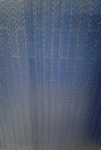 Used PLASTIC CONVEYOR BELT 20"x 15 feet