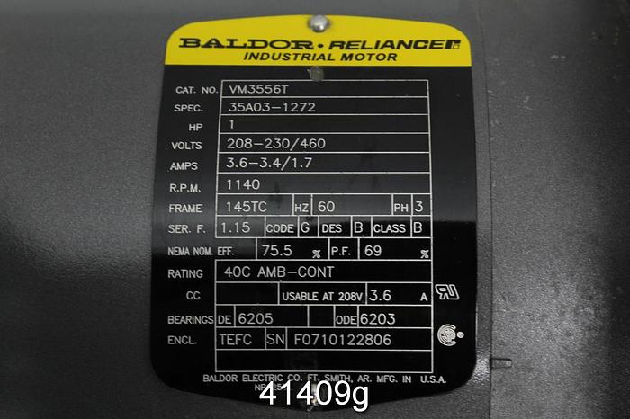 Used David Brown C0821250. Baan1 Gear Box, 250/1 Ratio #41409