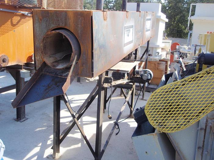 Used Dryer, Rotary, 14" X 14', C/st, 1 HP, Indirect Fired #C740629