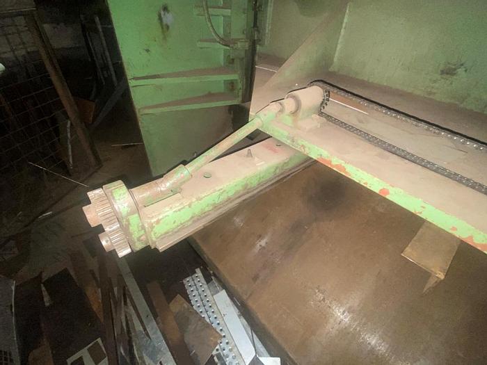 Used Morgan Rushworth 3m x 6mm Guillotine Shears