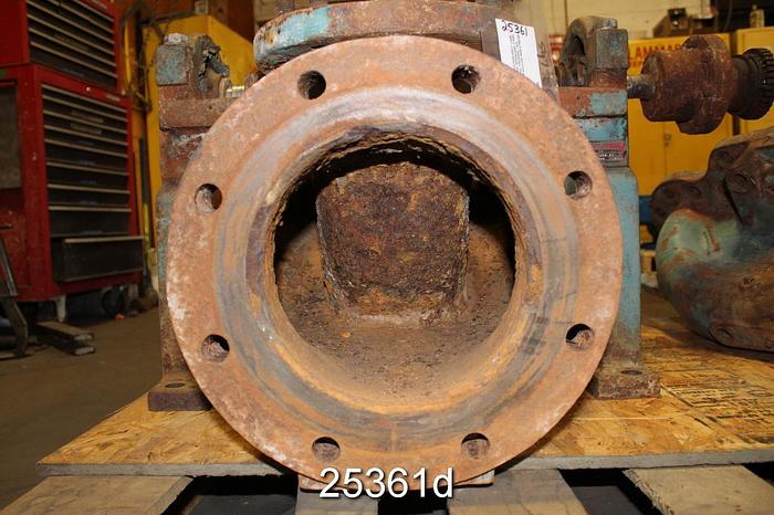 Used Goulds 3405 Pump, 6x8x14, Double Suction Split Case Pump #25361