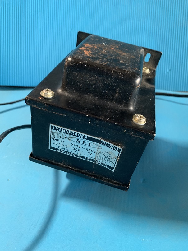 Used sugano electric laboratory se-300 transformer