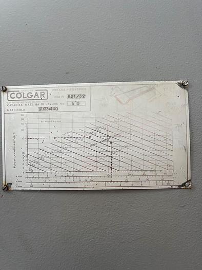 Usato PIEGATRICE COLGAR IDRAULICA  3000 X 50 TON