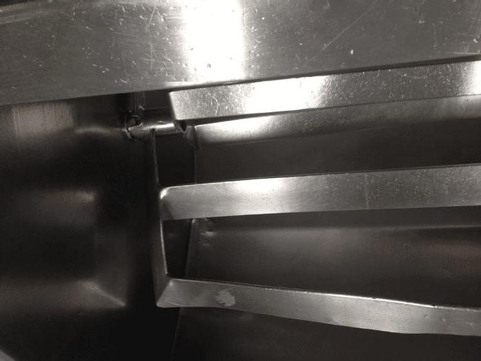 Used 60 CU. FT. GRACE 2 COMPARTMENT PADDLE BLENDER – S/S – 5 HP – #8109