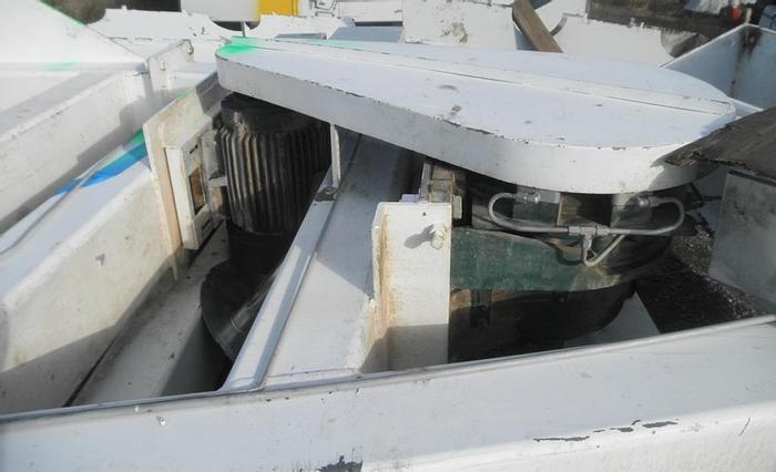 Used Mixer, Conical, 250 CF, 316 S/st, Slant Cone, 25 HP, #S741477