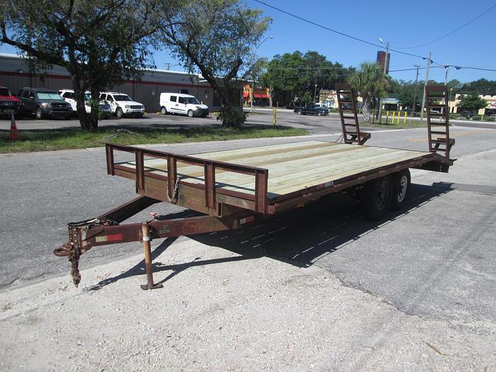 Used 8'x20' Deck Over Trailer