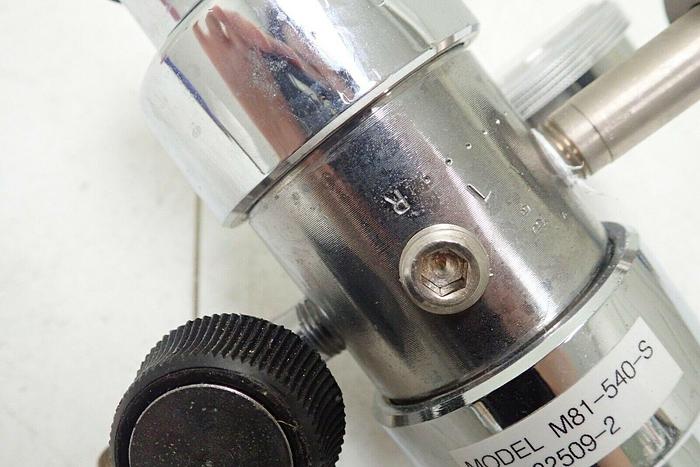 Used Matheson Tri-Gas M81-540-S Pressure Regulator w/ 3000psi 63-3133 Gauge