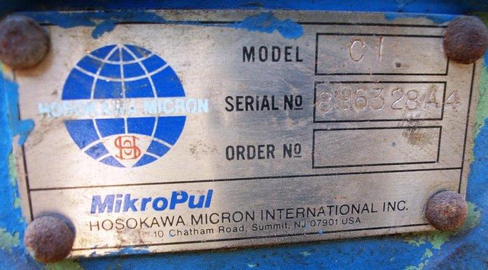 Used Valve, Rotary, Airlock, 8", C/st, Hosokawa, Micron, #S741613