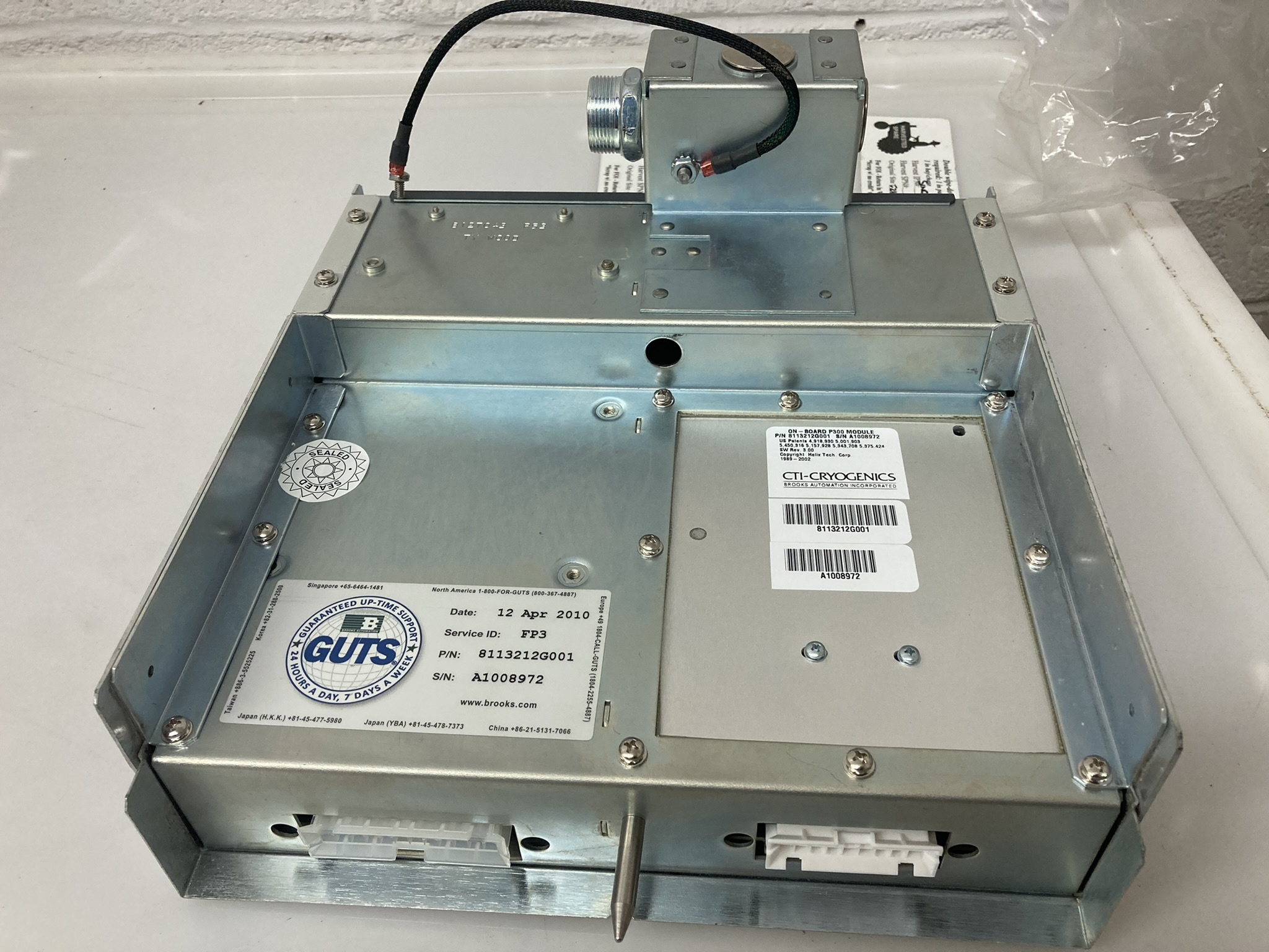 Used CTI-CRYOGENICS 8113212G001 CRYO PUMP CONTROLLER