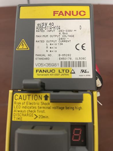 Used FANUC BOARD A06B-6114-H104