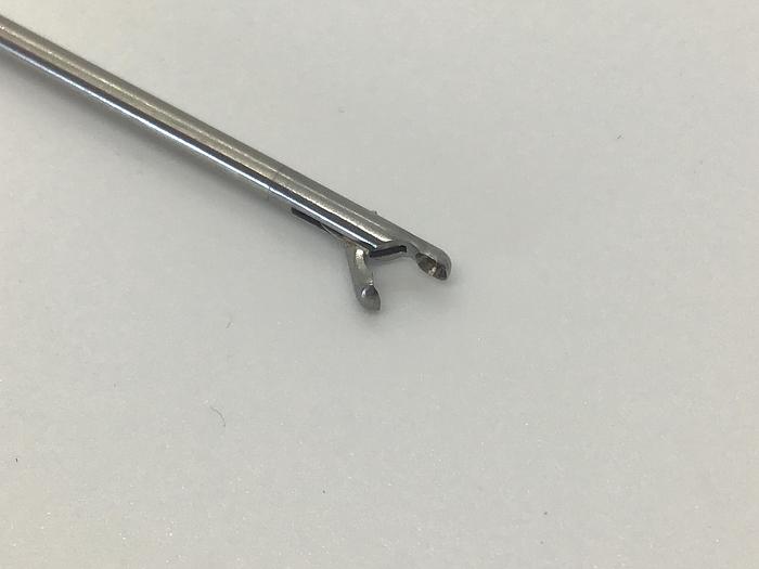 Used STORZ Forceps Biopsy Nodule Cup Angled Up 250mm