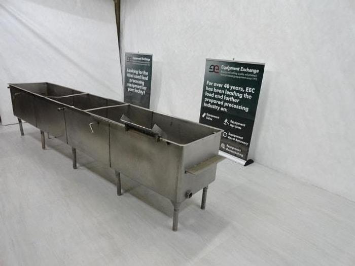 Used Horizontal Tank, 22" x 11'x 19" deep