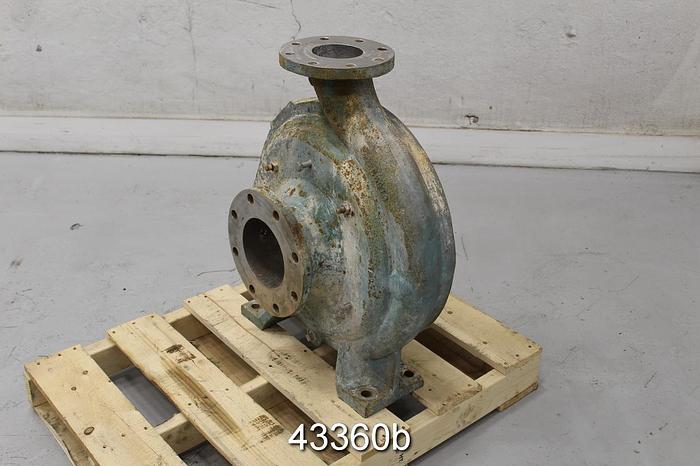 Used Goulds 3175 4x6x18 Stainless Steel Pump Casing #43360