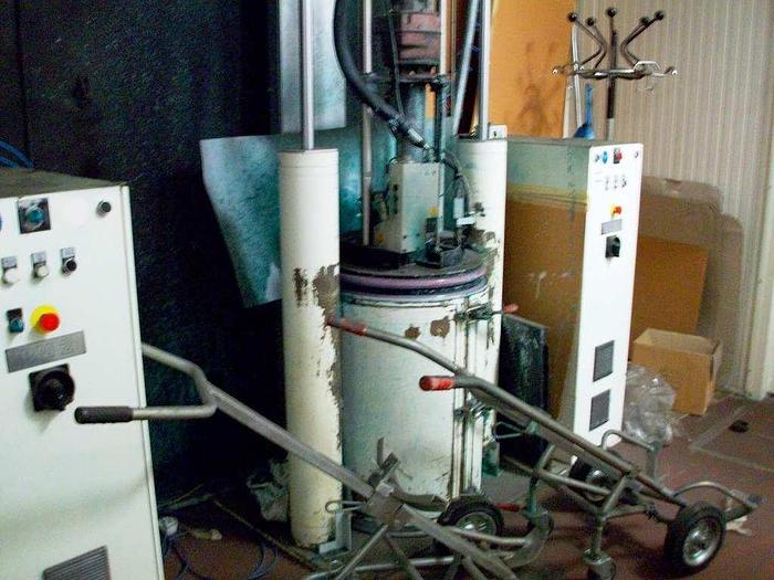 Used 2004 Nonwoven - Hot melt application complete line (unwinder, Hot melt coater, surface inspection, rewinder, packaging)