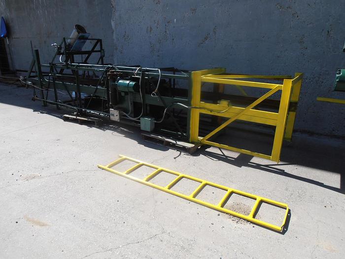 Used Mixer, V-Type, 40 CF, C/st, PK, 10 HP, Bar, Feed System, #S734565